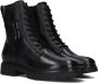 Nerogiardini Zwarte Biker Boots met Stijlvolle Vetersluiting Black Dames - Thumbnail 9