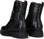 Nerogiardini Zwarte Biker Boots met Stijlvolle Vetersluiting Black Dames - Thumbnail 10
