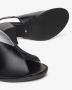 Nerogiardini Zwarte leren sandalen met gespsluiting - Thumbnail 2