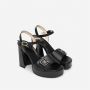 Nerogiardini Leren Hoge Hakken met Gesp Sluiting Black Dames - Thumbnail 10