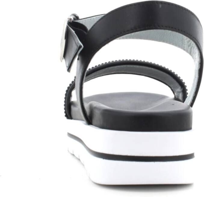 Nerogiardini Zwarte Sandalen voor Vrouwen Black Dames