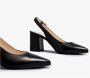 Nerogiardini Zwarte Slingback Décolleté Schoenen Black Dames - Thumbnail 9