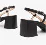 Nerogiardini Zwarte slingback met gesp Black Dames - Thumbnail 4