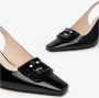 Nerogiardini Zwarte Slingback Sandalen Black Dames - Thumbnail 4