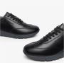 Nerogiardini Zwarte Sneakers I303011U100 Black Heren - Thumbnail 3