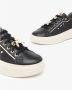 NeroGiardini Lage Sneakers NERO GIARDINI 100 GUANTO NERO - Thumbnail 4