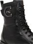 Nerogiardini Zwarte Leren Enkellaarzen met Metalen Detail Black Dames - Thumbnail 16