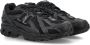 New Balance Zwarte Sneakers met Suède Details Black Dames - Thumbnail 5