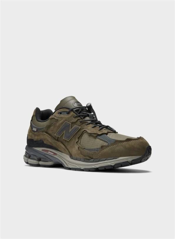 New Balance Moderne herinterpretatie van hardloopschoenen uit de jaren 2000 Green Heren - Foto 2