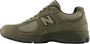New Balance Groene Sneakers van Mesh Suède en Leer Green Heren - Thumbnail 4