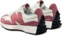 New Balance Roze Sneakers Ronde Neus Tech Stof Multicolor Dames - Thumbnail 14