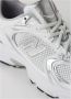 New Balance Witte lage sneakers met reflecterende details White Dames - Thumbnail 7