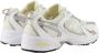 New Balance Multicolor Mesh Leren Sneakers Unisex Multicolor - Thumbnail 8