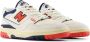 New Balance Witte 550 Sneakers Rood Blauw Multicolor Heren - Thumbnail 9