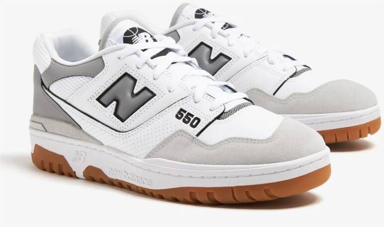 New Balance 550 Grijs Wit Sneakers Multicolor Heren