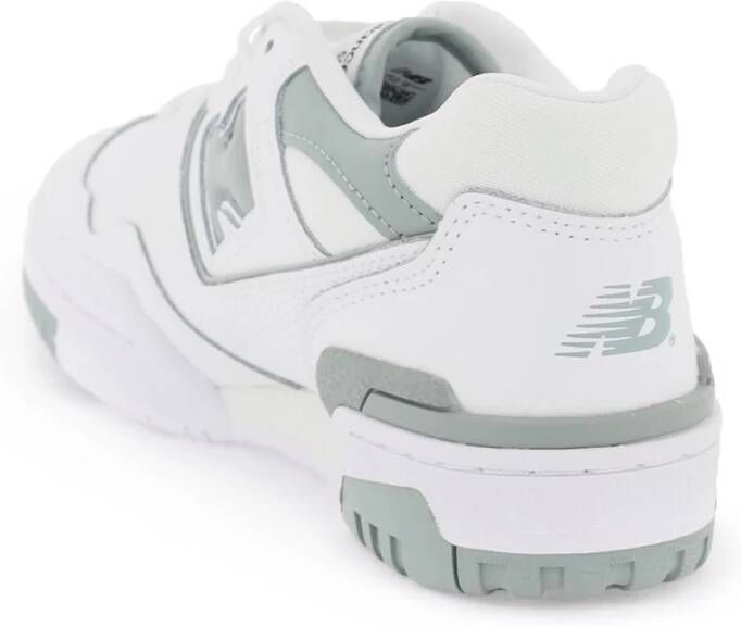 New Balance 550 Leren Sneakers met Perforaties White Dames