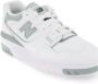 New Balance 550 Leren Sneakers met Perforaties White Dames - Thumbnail 9