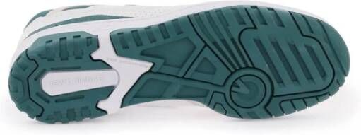 New Balance Vintage Teal Basketbal-geïnspireerde Leren Sneakers White Heren - Foto 14