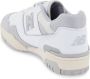 New Balance 550 Leren Sneakers met Suede Inzetstukken White Heren - Thumbnail 2