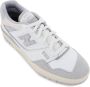 New Balance 550 Leren Sneakers met Suede Inzetstukken White Heren - Thumbnail 5