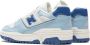 New Balance 550 Patent Leren Sneakers Blue - Thumbnail 4