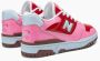 New Balance Dames 550 Roze Rode Blauwe Sneakers Multicolor Dames - Thumbnail 4