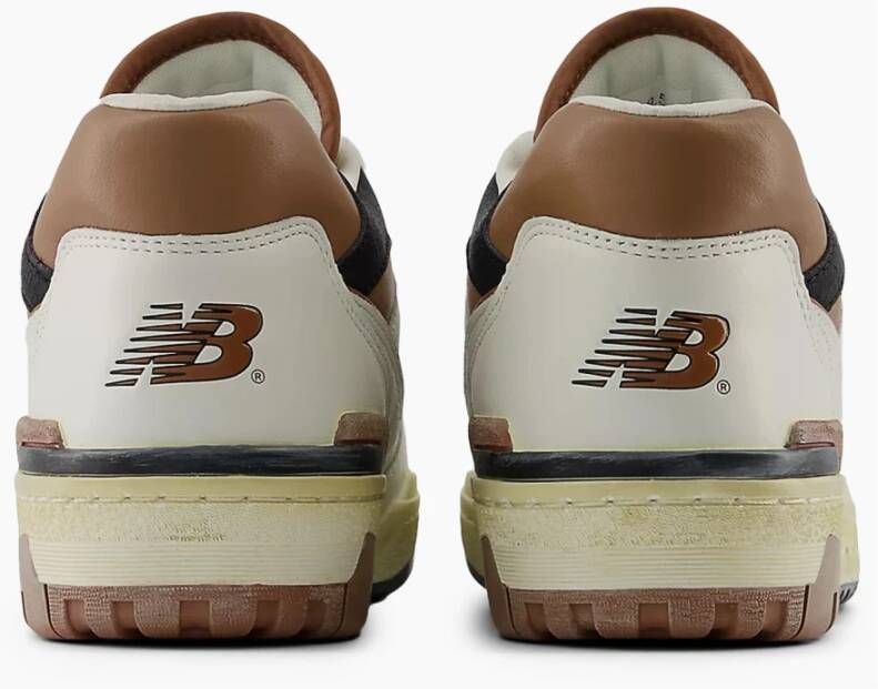 New Balance 550 Sea Salt met Pecan & Zwart Multicolor Heren