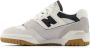 New Balance Grijze Suède Logo Sneakers Rubberen Zool Multicolor Dames - Thumbnail 9