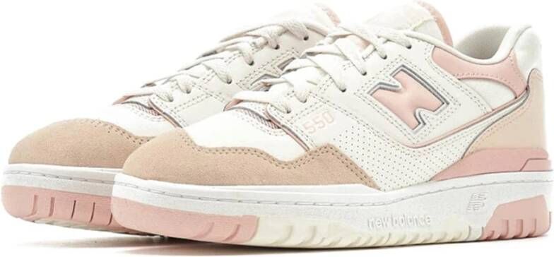 New Balance Wit Roze Balance 550 Sneaker Roze Dames