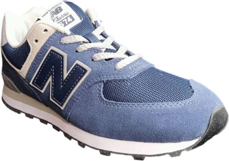 New Balance 574 Sneakers Stijlvol en Comfortabel Blauw Dames