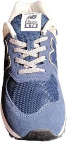 New Balance 574 Sneakers Stijlvol en Comfortabel Blauw Dames