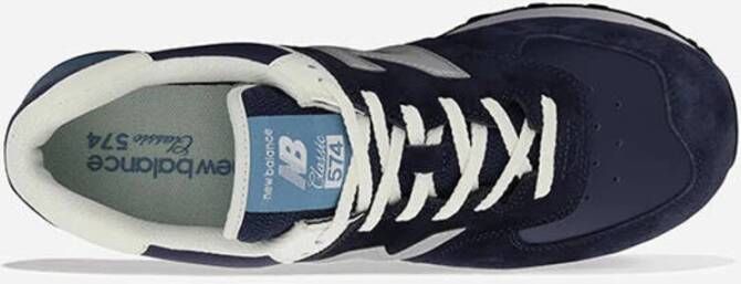 New Balance Marineblauwe 574 Sneakers Blauw Heren