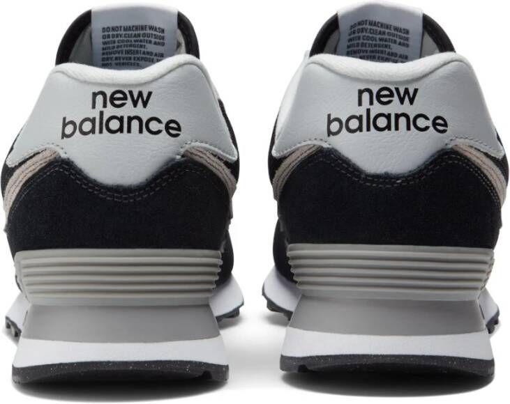 New Balance 574 Suède Sneaker Black Heren