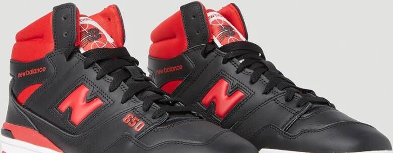 New Balance 650 High Top Sneakers Rood Heren