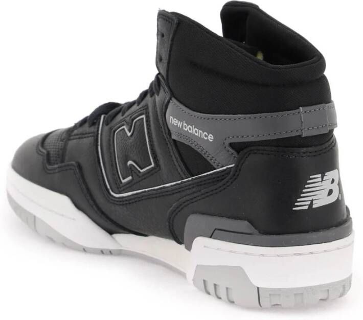 New Balance 650 Leren Sneakers Black Heren