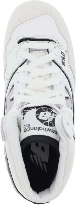 New Balance 650 Leren Sneakers White Heren