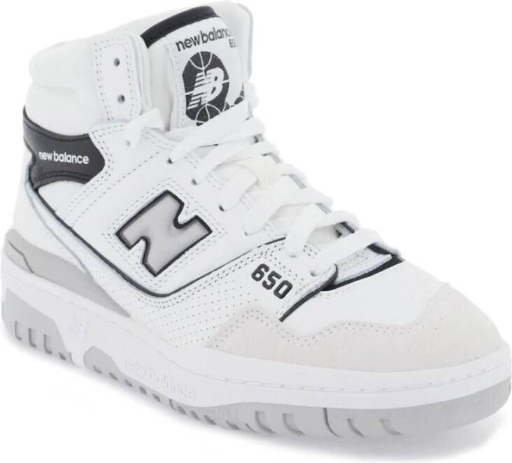 New Balance 650 Leren Sneakers White Heren