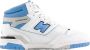 New Balance Witte en Blauwe 650 Schoen Blauw Heren - Thumbnail 4