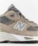 New Balance "Grijze Leren Sneakers met Reflecterende Details" Grijs Dames - Thumbnail 5