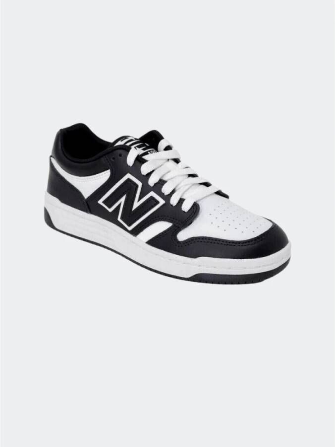 New Balance Basketbalgeïnspireerde Sneakers met Klittenbandsluiting Black Dames