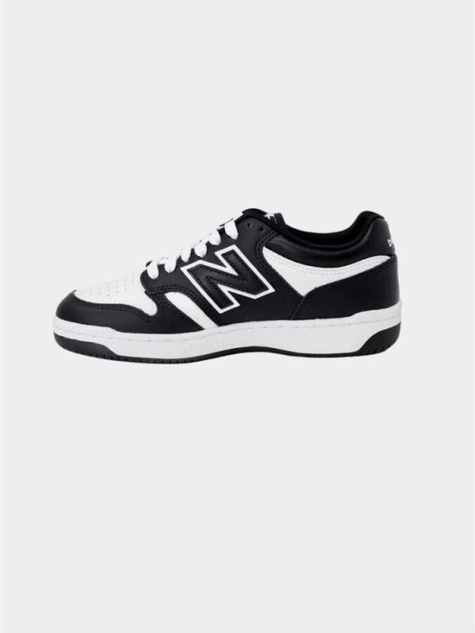 New Balance Basketbalgeïnspireerde Sneakers met Klittenbandsluiting Black Dames