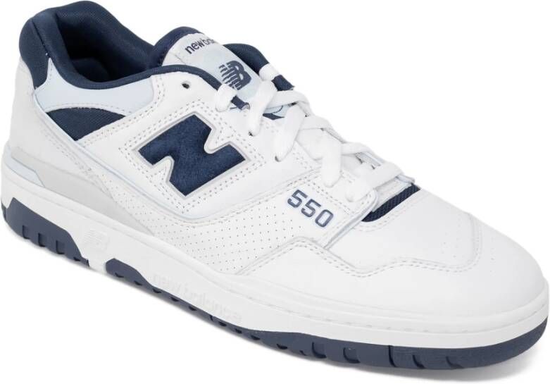New Balance Bb550 Leren Sneakers Blue Heren
