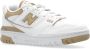 New Balance Beige Sneakers van Kalfsleer voor Vrouwen White Dames - Thumbnail 4