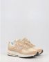 New Balance Beige Platte Vetersneakers Beige - Thumbnail 9