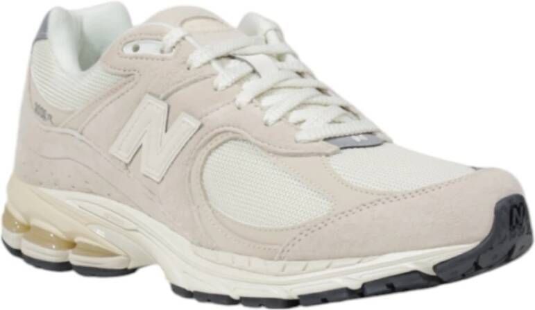 New Balance Beige Sneakers met Gestructureerde Zool Beige Heren