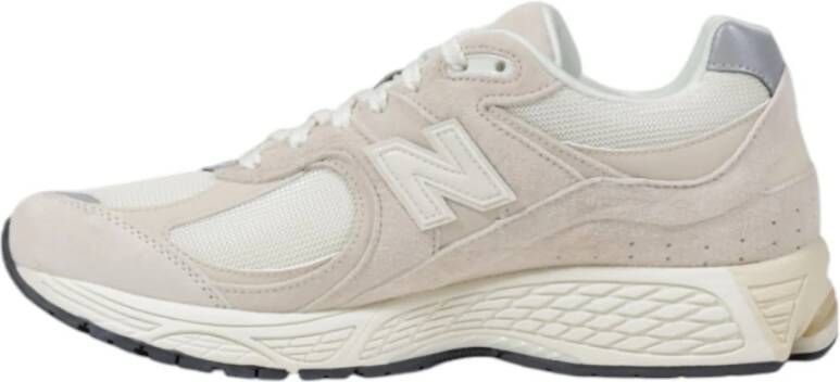 New Balance Beige Sneakers met Gestructureerde Zool Beige Heren