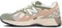 New Balance Olijf Pigskin Sneakers met Gewatteerde Hiel Multicolor - Thumbnail 24