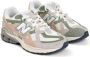 New Balance Olijf Pigskin Sneakers met Gewatteerde Hiel Multicolor - Thumbnail 25