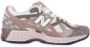 New Balance Olijf Pigskin Sneakers met Gewatteerde Hiel Multicolor - Thumbnail 13