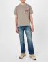 New Balance Beige Off White Sneakers Logo Rubberen zool Beige Heren - Thumbnail 5